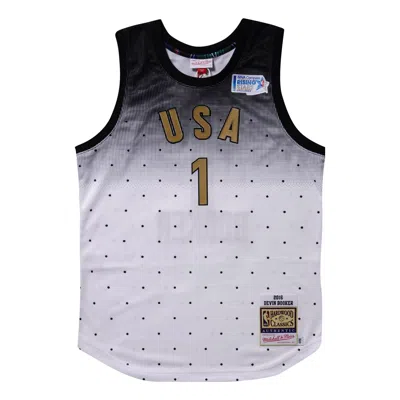 Mitchell & Ness X Nba All-star Usa 2016-17 Jersey 'devin Booker 1' In Gray