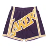 Mitchell & Ness X Nba Big Face Shorts 'los Angeles Lakers' In Blue