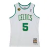 Mitchell & Ness X Nba Boston Celtics 2008-09 Jerseys 'kevin Garnett 5' In White