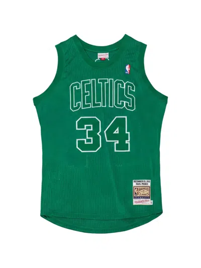 Mitchell & Ness X Nba Boston Celtics 2012 Paul Pierce Christmas Day Jersey In Green