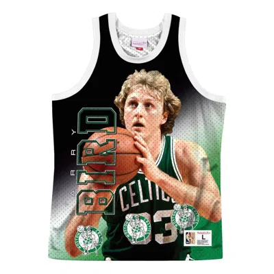 Mitchell & Ness X Nba Boston Celtics Behind The Back Jersey 'larry Bird 33' In Black