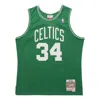 Mitchell & Ness X Nba Boston Celtics Road 2007-08 Swingman Jersey 'paul Pierce 34' In Green