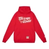 Mitchell & Ness X Nba Bulls Cherry Bomb Hoodie 'red' In Multi