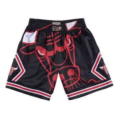 Mitchell & Ness X Nba Chicago Bulls 1997-98 Big Face Shorts 'black'