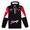 Mitchell & Ness X Nba Chicago Bulls Origins Pullover Hoodie 'black' In Multi