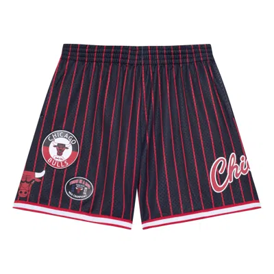 Mitchell & Ness X Nba City Collection Mesh Shorts 'chicago Bulls' In Blue