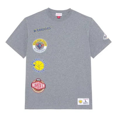 Mitchell & Ness X Nba City Collection T-shirt 'golden State Warriors' In Black