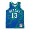 Mitchell & Ness "nba Dallas Mavericks 1998 Steve Nash" Basketball Jersey In Blue