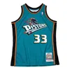 Mitchell & Ness X Nba Detroit Pistons 1998-99 Jerseys 'grant Hill 33' In Green