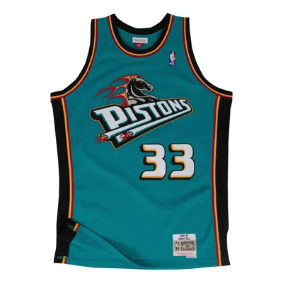 Mitchell & Ness X Nba Detroit Pistons 1998-99 Road Swingman Jersey 'grant Hill 33' In Blue