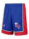 Mitchell & Ness X Nba Detroit Pistons 1998 Swingman Shorts