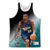 Mitchell & Ness X Nba Detroit Pistons Behind The Back Jersey 'grant Hill 33' In Multi