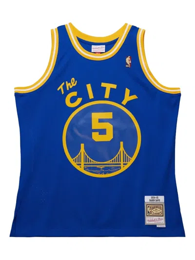 Mitchell & Ness X Nba Golden State Warriors 2004-05 Jason Richardson Jersey In Blue