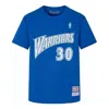 Mitchell & Ness X Nba Golden State Warriors Name Number T-shirt 'stephen Curry 30' In Blue
