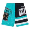 Mitchell & Ness X Nba Grizzlies Jumbotron 3.0 Shorts 'teal' In Blue