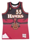 Mitchell & Ness X Nba Hawks 96 Dikembe Mutombo Swingman Road Tank Top