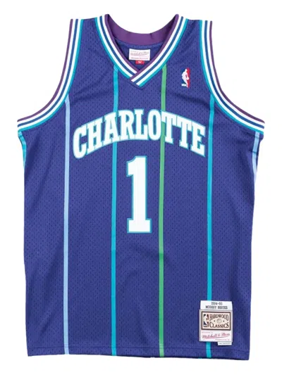 Mitchell & Ness X Nba Hornets 94 Muggsy Bogues Swingman Alternate Tank Top