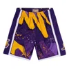 Mitchell & Ness X Nba Hyper Hoops Swingman Shorts 'los Angeles Lakers 2009-10' In Yellow