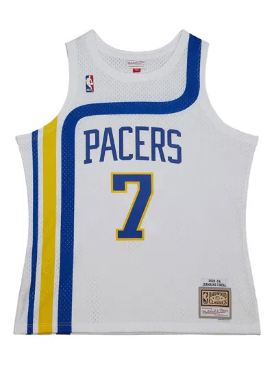 Mitchell & Ness X Nba Jermaine O'neal Indiana Pacers 2003-04 Jersey In White