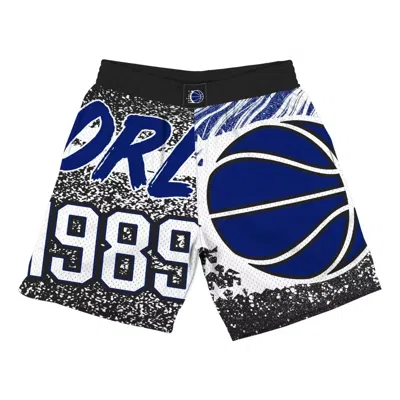 Mitchell & Ness X Nba Jumbotron Mesh Shorts 'orlando Magic' In Black