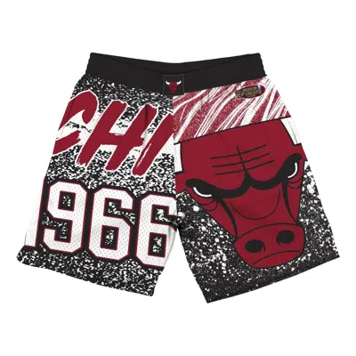Mitchell & Ness X Nba Jumbotron Sublimated Shorts 'chicago Bulls' In Multi