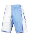 Mitchell & Ness X Nba La Lakers 1996 Split Swingman Shorts In Blue