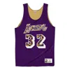Mitchell & Ness X Nba Lakers 1992 Reversible Mesh Jersey 'magic Johnson 32' In Purple