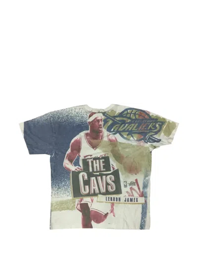Mitchell & Ness X Nba Lebron James Sublimated T-shirt In Multi