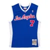 Mitchell & Ness "nba La Clippers 2002 Lamar Odom" Basketball Jersey In Blue