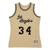 Mitchell & Ness X Nba Los Angeles Lakers 1996-97 Swingman Jersey 'shaquille O'neal 34' In Brown