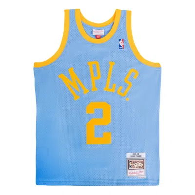 MITCHELL & NESS MITCHELL & NESS X NBA LOS ANGELES LAKERS 2001-02 SWINGMAN JERSEY 'DEREK FISHER 2'