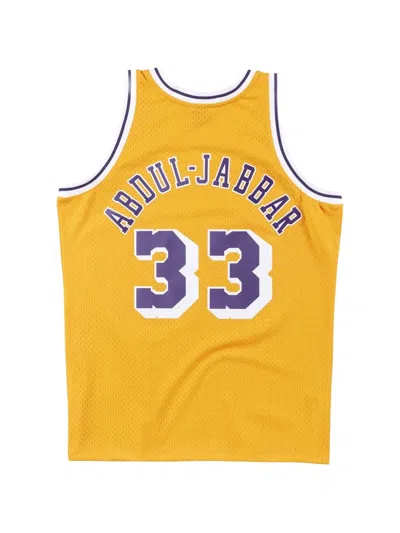 Mitchell & Ness X Nba Los Angeles Lakers Abdul-jabbar Swingman Jersey In Multi