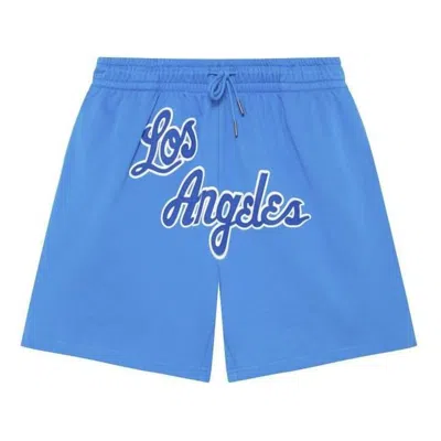 Mitchell & Ness X Nba Los Angeles Lakers Big Face Shorts 'blue'