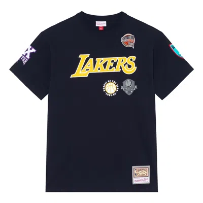 Mitchell & Ness X Nba Los Angeles Lakers Hof T-shirt 'pau Gasol 16' In Black