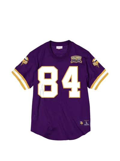 Mitchell & Ness X Nba Los Angeles Lakers Randy Moss Jersey In Purple