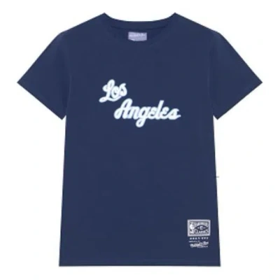 Mitchell & Ness X Nba Los Angeles Lakers T-shirt 'navy' In Blue