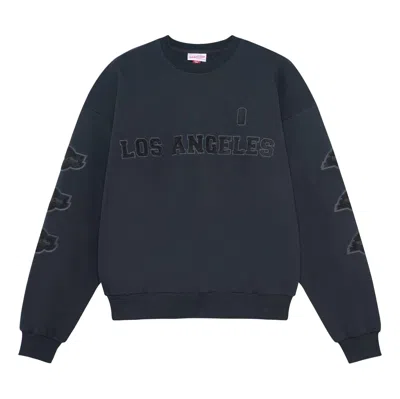 Mitchell & Ness X Nba Los Angels Lakers 24 Sweatshirt 'dark Grey' In Blue