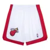 Mitchell & Ness X Nba Miami Heat 2005-06 Shorts 'white Red'