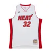 Mitchell & Ness Nba "heat 2005 Shaquille O'neal" Jersey In White
