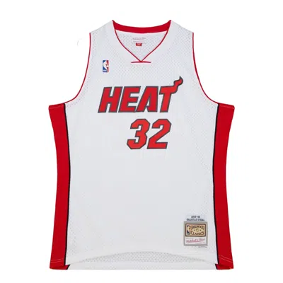 Mitchell & Ness Nba "heat 2005 Shaquille O'neal" Jersey In White