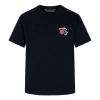 Mitchell & Ness X Nba Miami Heat Logo T-shirt 'dwyane Wade 3' In Black
