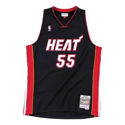 Mitchell & Ness X Nba Miami Heat Road 2005-06 Swingman Jersey 'jason Williams 55' In Black