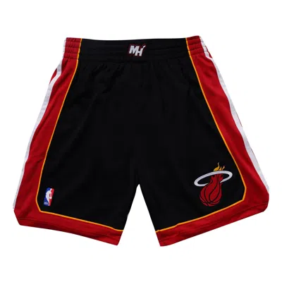 MITCHELL & NESS MITCHELL & NESS X NBA MIAMI HEAT ROAD 2012-13 SHORTS 'BLACK'