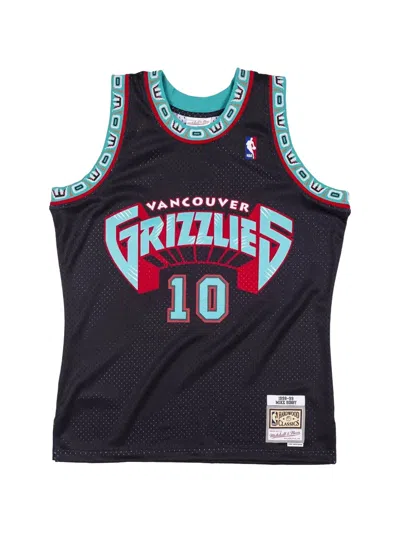 Mitchell & Ness X Nba Mike Bibby Reload Swingman 1998 Vancouver Grizzlies Tank Top In Black