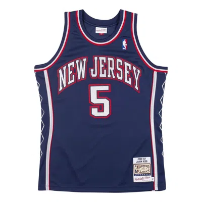 Mitchell & Ness X Nba New Jersey Nets 2006-07 Jerseys 'jason Kidd 5' In Blue