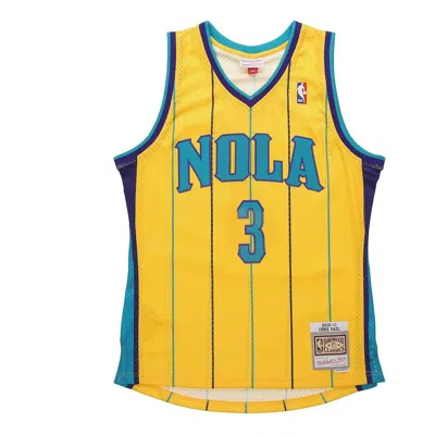 MITCHELL & NESS MITCHELL & NESS X NBA NEW ORLEANS HORNETS 2010-11 SWINGMAN JERSEY 'CHRIS PAUL 3'