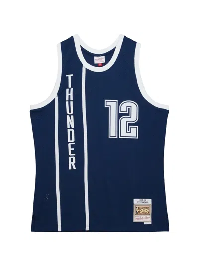Mitchell & Ness X Nba Oklahoma City Thunder Steven Adams Jersey In Blue