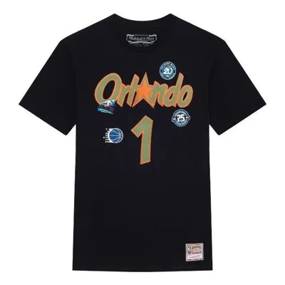 Mitchell & Ness X Nba Orlando Magic Script T-shirt 'penny Hardway 1' In Black