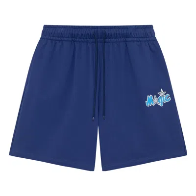 Mitchell & Ness X Nba Orlando Magic Small Logo Shorts 'navy' In Blue