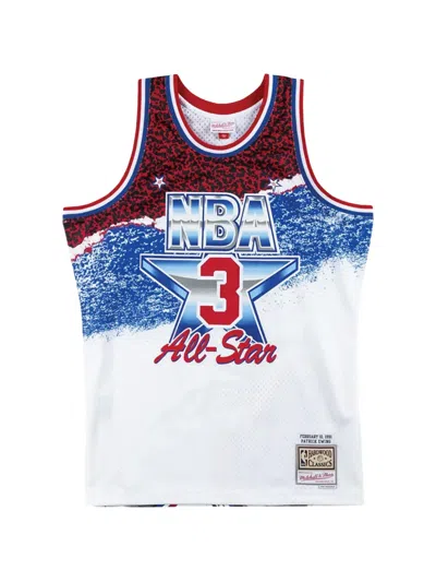 Mitchell & Ness X Nba Patrick Ewing Swingman Vest In White